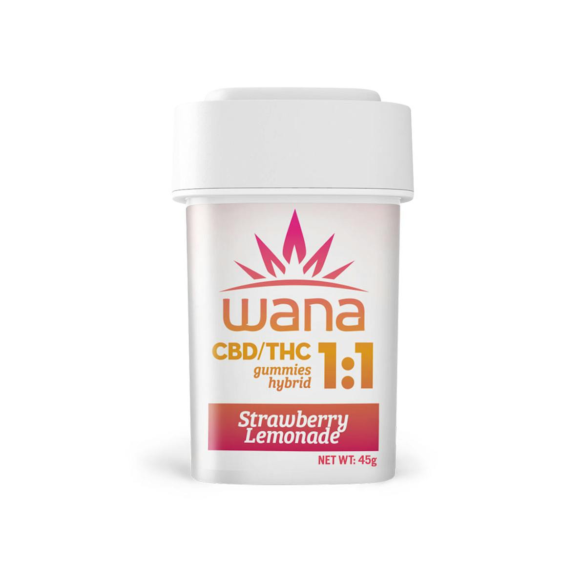 Photo of Wana | Gummies | Strawberry Lemonade 1:1 (100mg:100mg)
