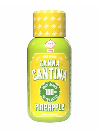 Canna Cantina | Drink | Pineapple 2oz 100mg | Flora Farms Lee's Summit