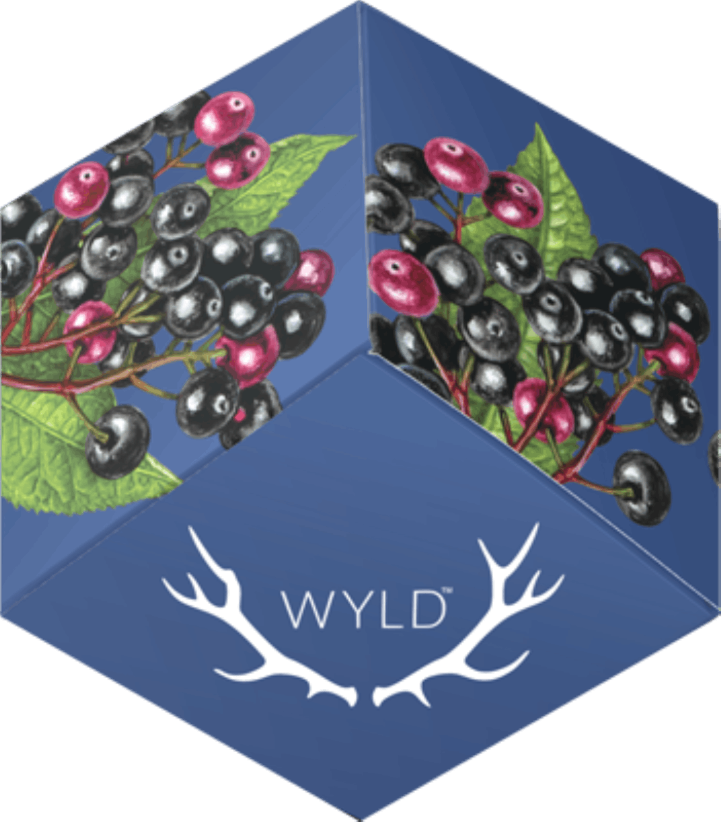 Wyld | 2 THC : 1 CBN Elderberry Gummies-2