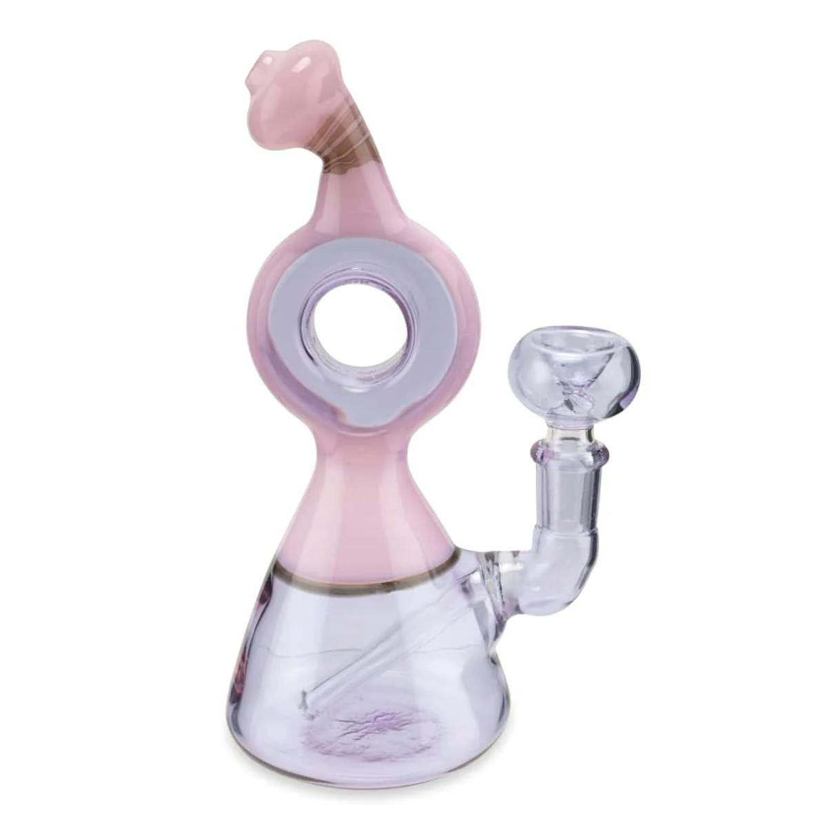 Image of Pink and Purple | 6′ Donut Water Pipe