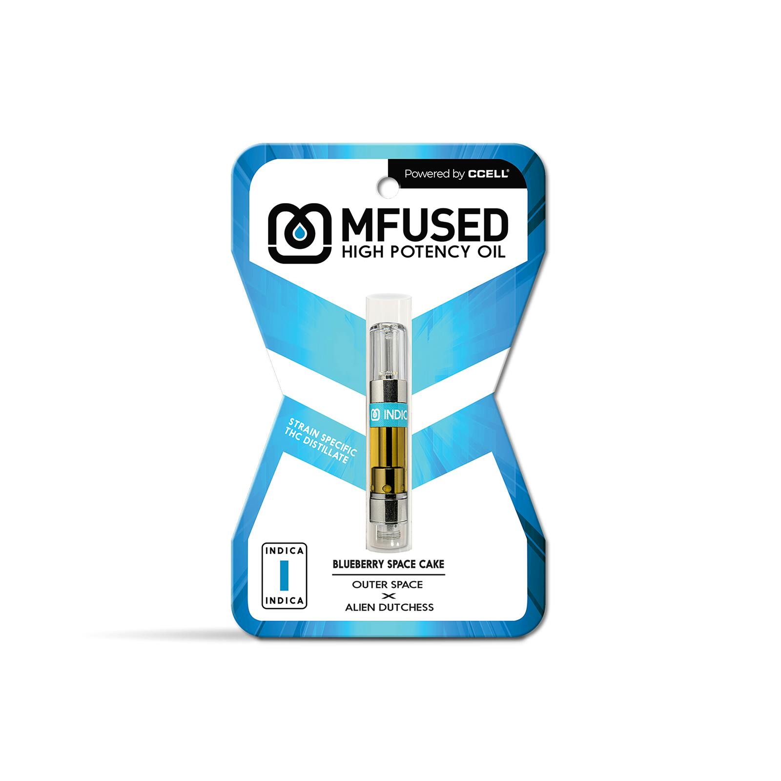 Mfused: Blueberry Space Cake - Distillate Tanker