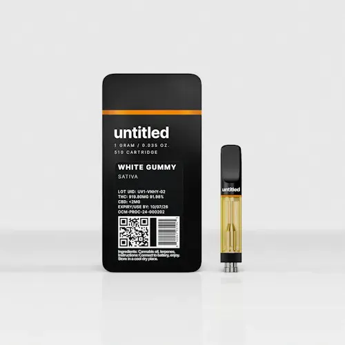 UNTITLED | WHITE GUMMY | VAPE CART | 1G-active