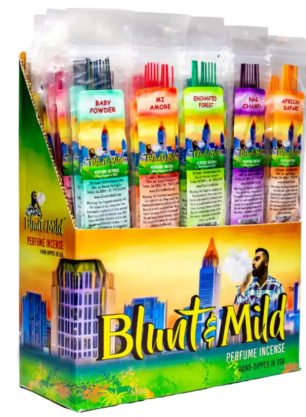 Product Blunt & Mild - Incense - 10pk - Assorted