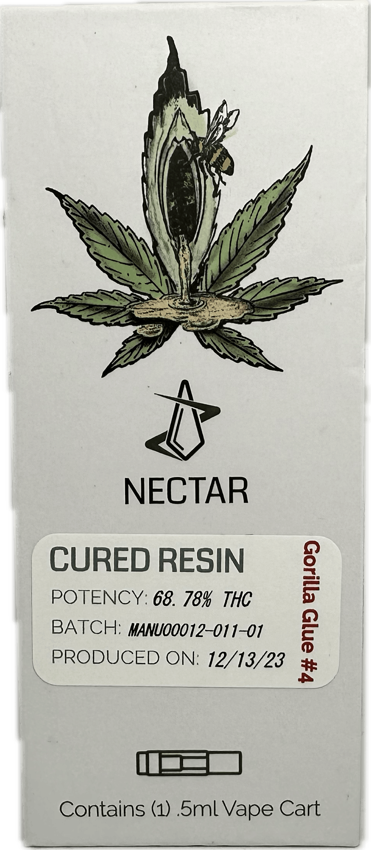 Image of Gorilla Glue #4 | 0.5g Cured Resin Cartridge