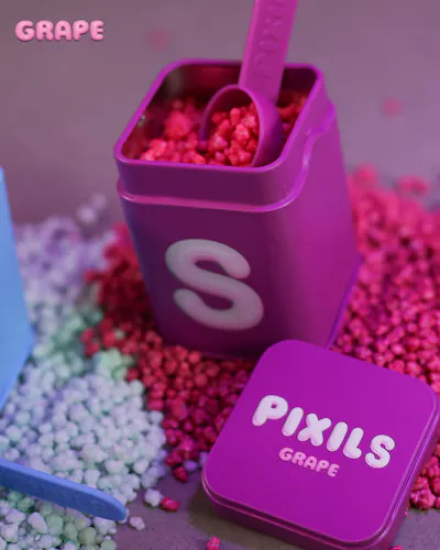 Grape | Sugar Clusters | 100mg-1