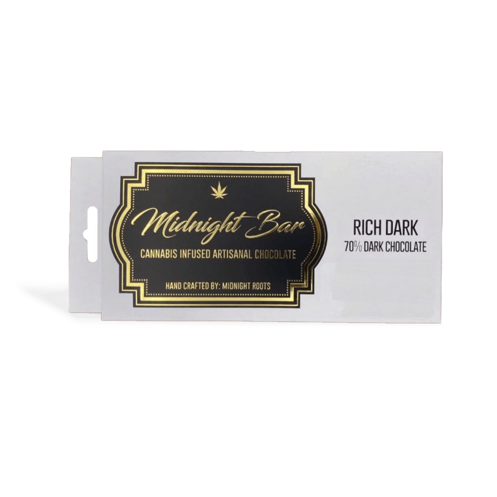 Product: Midnight Roots | Chocolate Bar | 200mg - Rich Dark