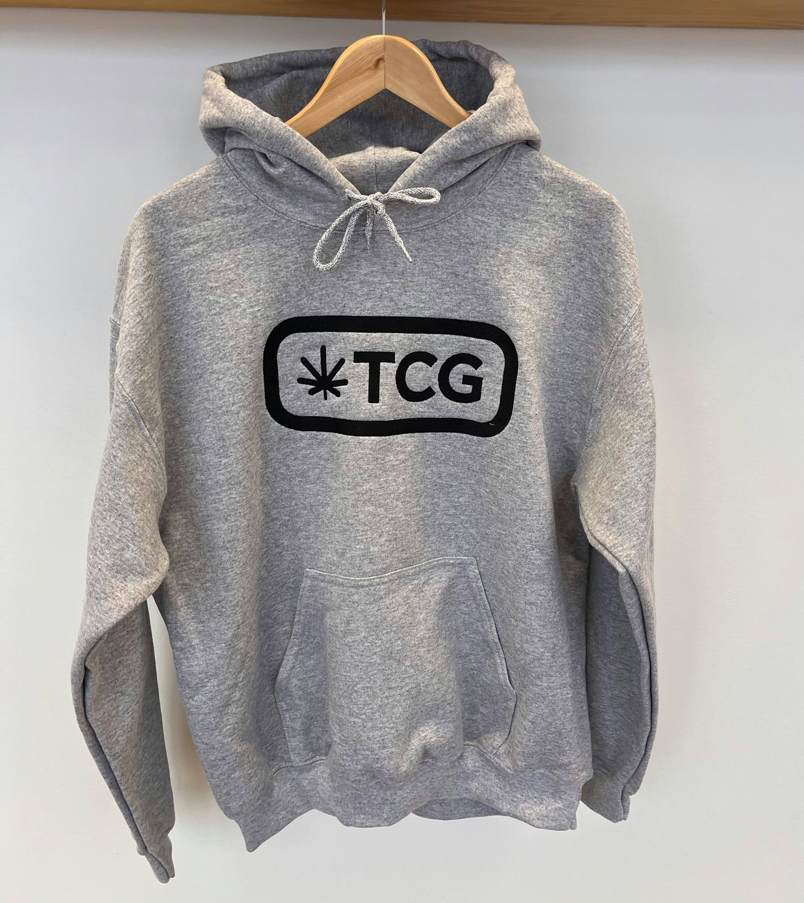 TCG Unisex Grey 2024 Embroidered Sweaters - 2XLarge