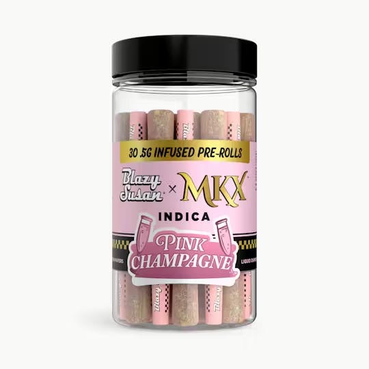 Blazy Susan x MKX - Liquid Diamond Pre-roll 0.5g - 30pk - Pink
