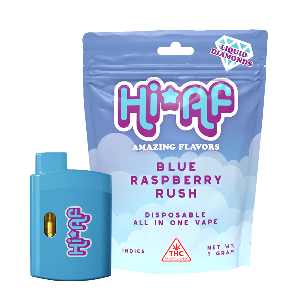 elf bar vape uk HiAF: Boysenberry | All-In-One | 2g main image 1