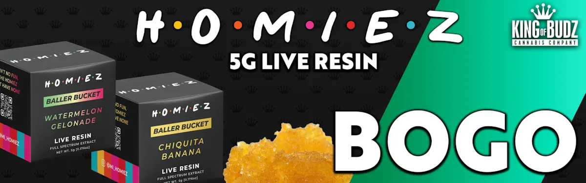 Homiez 5g Live Resin - BOGO