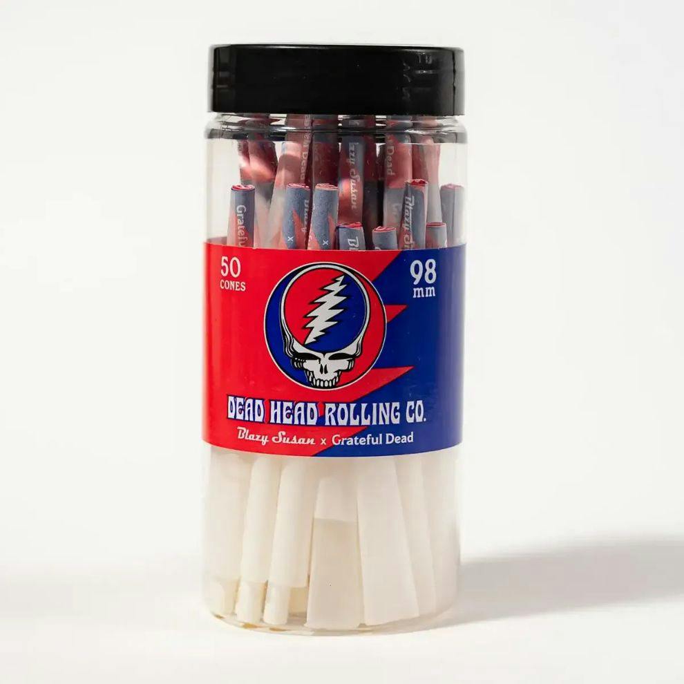 Blazy Susan – Dead Head Rolling Pre Rolled Cones 98mm 50Ct
