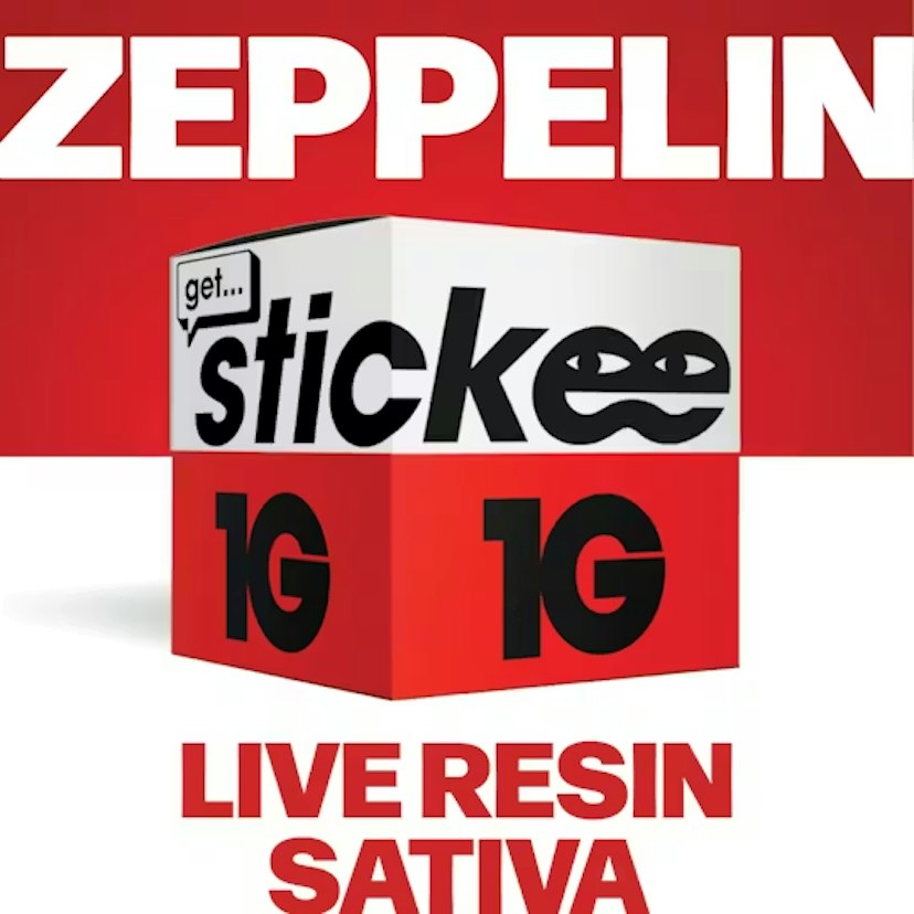Stickee 1g Live Resin Zeppelin