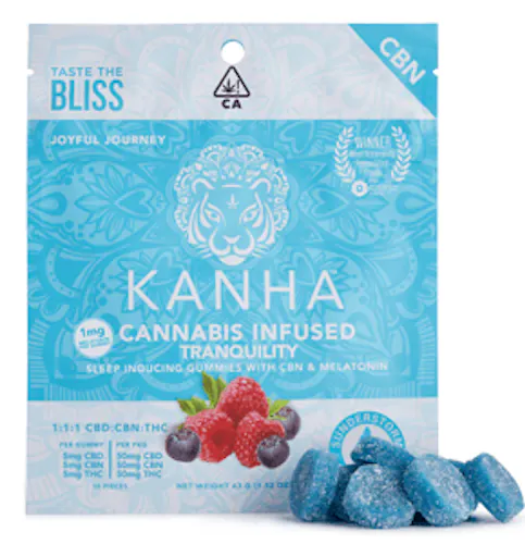 1:1:1 Tranquility Gummies 10-pack-1