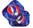 Grateful Dead x Steal Your Face Swirls Rolling Tray w Lid x