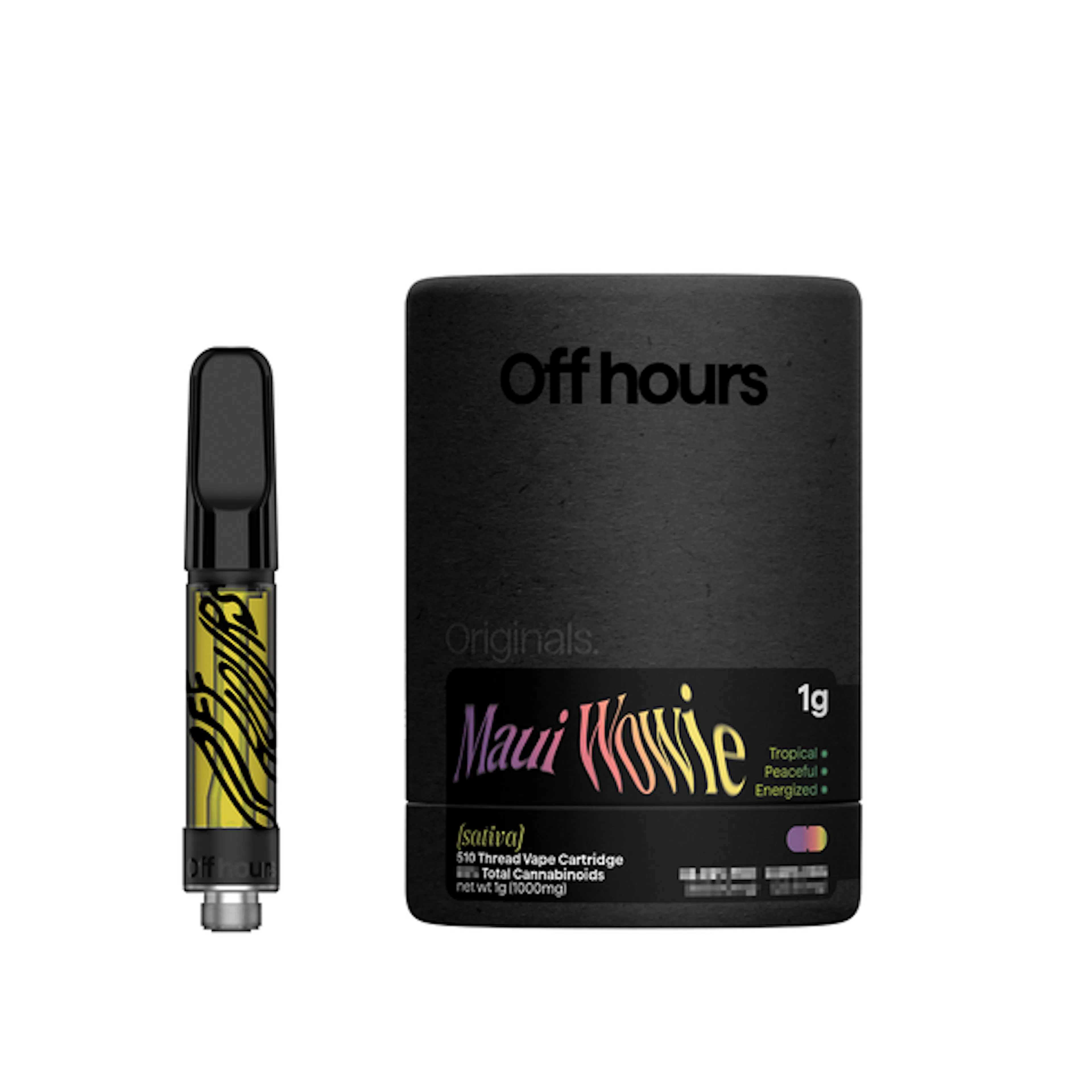 Off Hours Vape Cartridge Maui Wowie 1