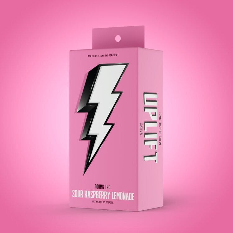 Hi-Burst: Sativa Sour Raspberry Lemonade - 10pk 100mg | Zips