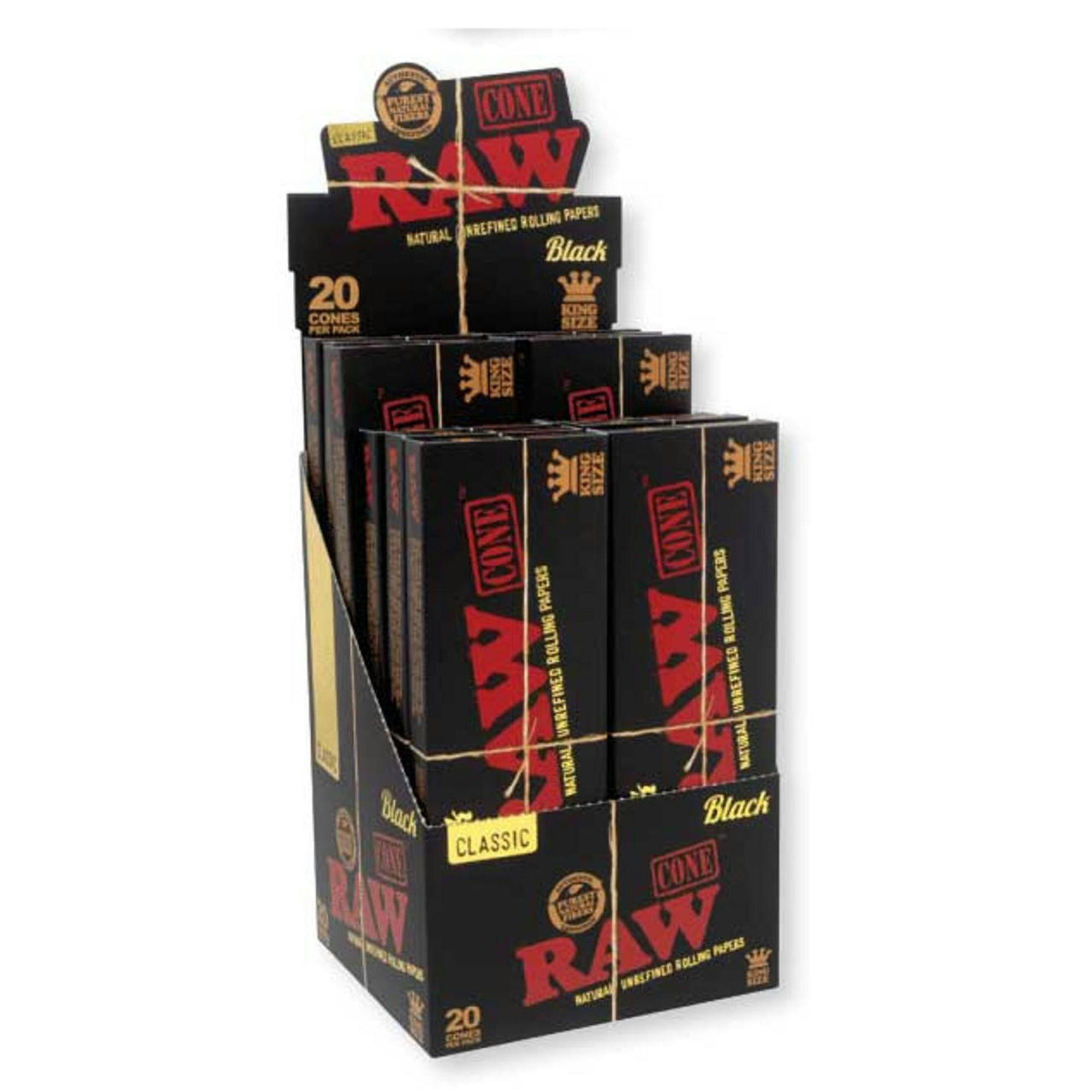 Raw - Black Tips Booklet 50 Count-0