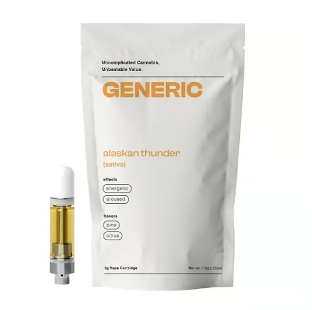 Product CoC Generic Cartridge - Alaskan Thunder 1g