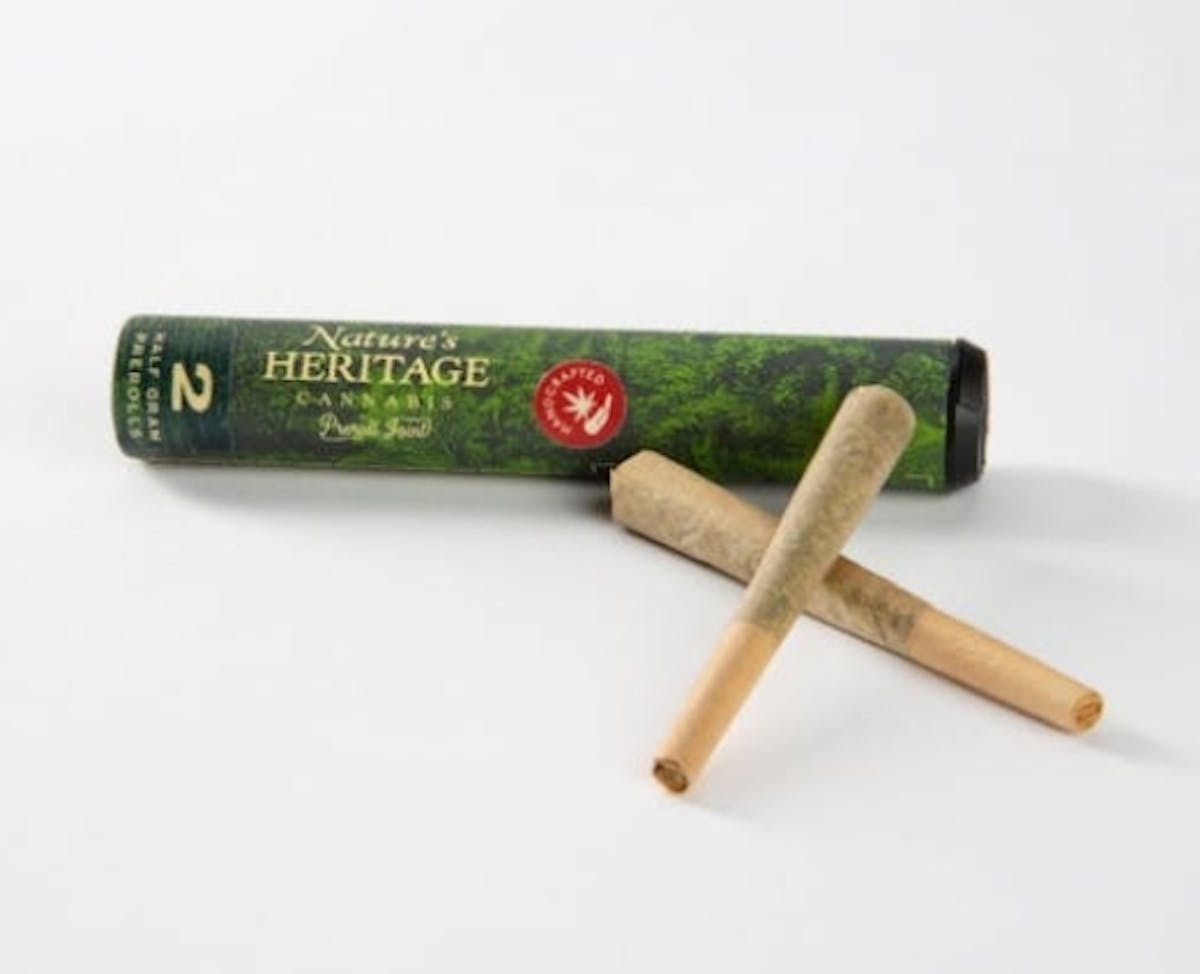 Photo of Chocolatina 2 pk .5g Infused Pre-Roll Nature’s Heritage