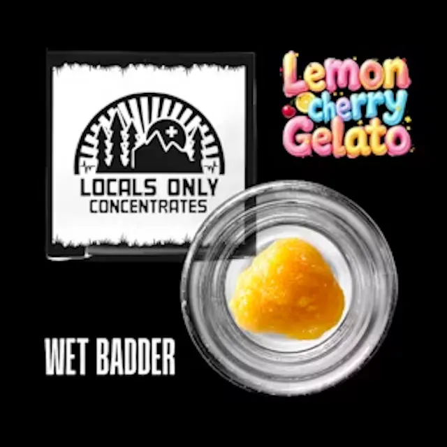 Locals Only Wet Badder Lemon Cherry Gelato 1g (hybrid)