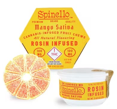 Spinello - Rosin Gummy 1pc - Mango (S) (100mg)