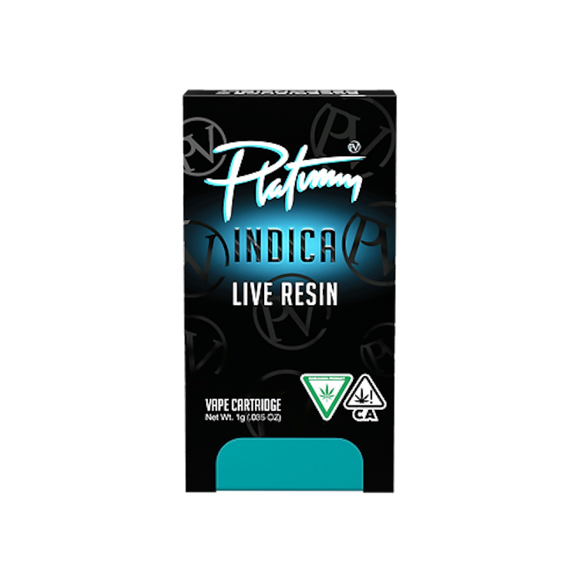 Platinum Vape - Blackberry Kush Live Resin Cart