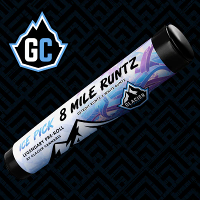 Glacier - 1g Preroll - 8 Mile Runtz - PRE_ROLLS by Glacier Cannabis at King of Budz