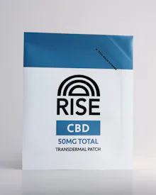 Rise - 50mg Transdermal Patch - CBD