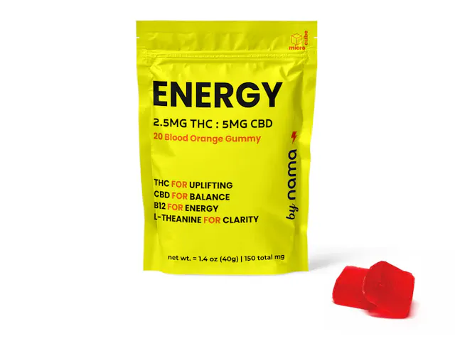 Nama Gummies Energy 2pk/10mg (sativa, 0.28g)