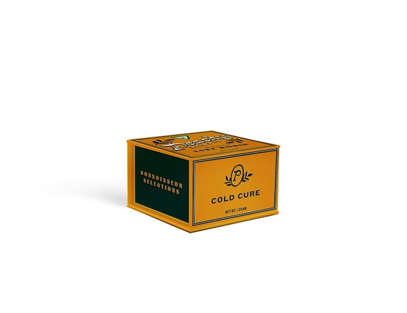 Peachy Hash & Co. Live Rosin Thumbprint | Sub Zero (Jam) x Garlic Ice Cream (CC)
