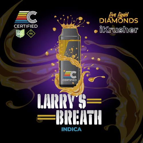 Larrys Breath – LLD iKrusher | 1g Live Resin Disposable-active