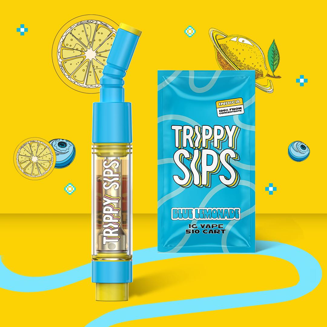 Trippy Sips: Blue Lemonade: Vape | Township Green