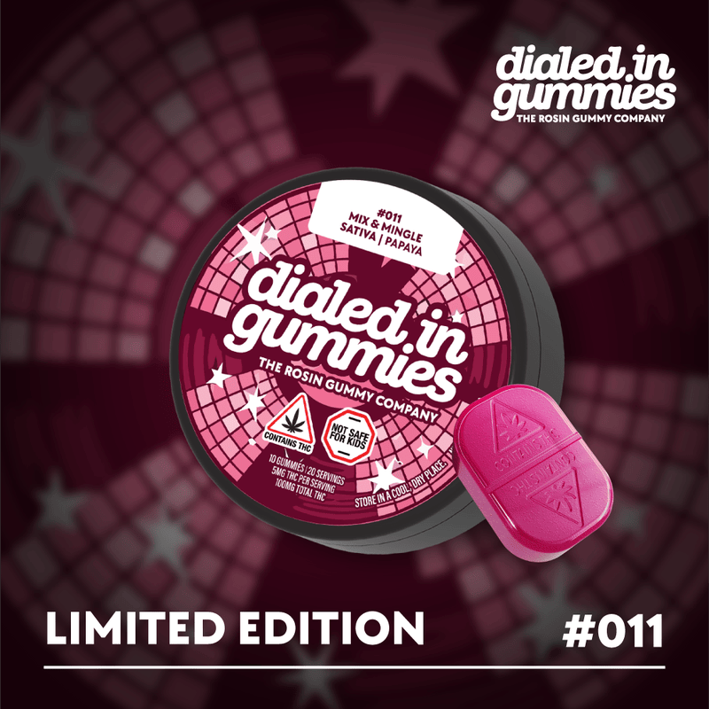 Product Papaya x Mix and Mingle - Rosin Gummies - 100MG