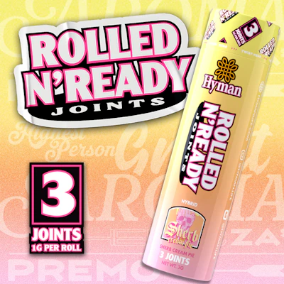 Hyman - 3-Pack 1g Prerolls - Sherb Cream Pie