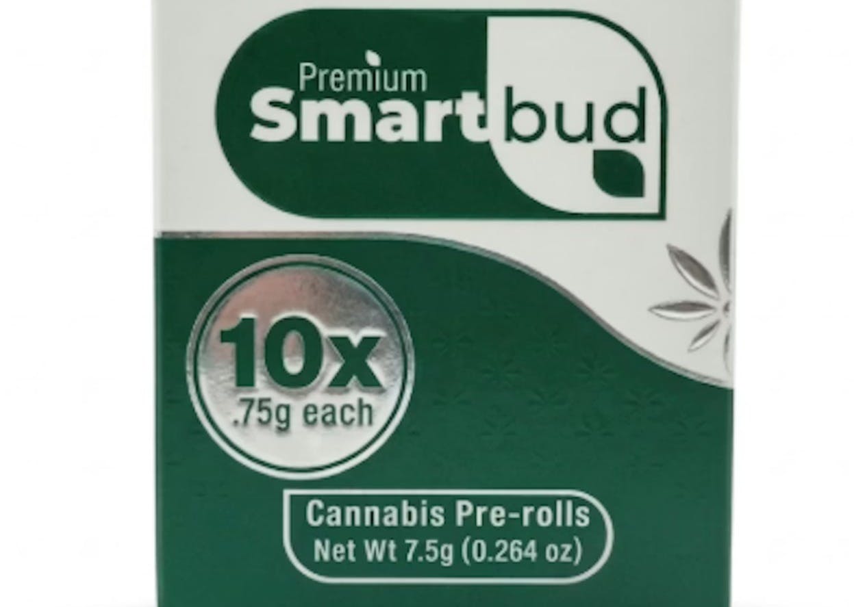 Product Smartbud - Kush Mint - 10pk - 7.5g - Prerolls