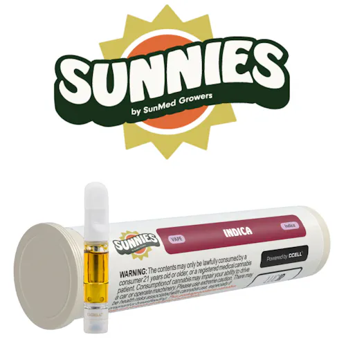 Sunnies Ice Cream Cake Cartridge 1g/1000mg-1