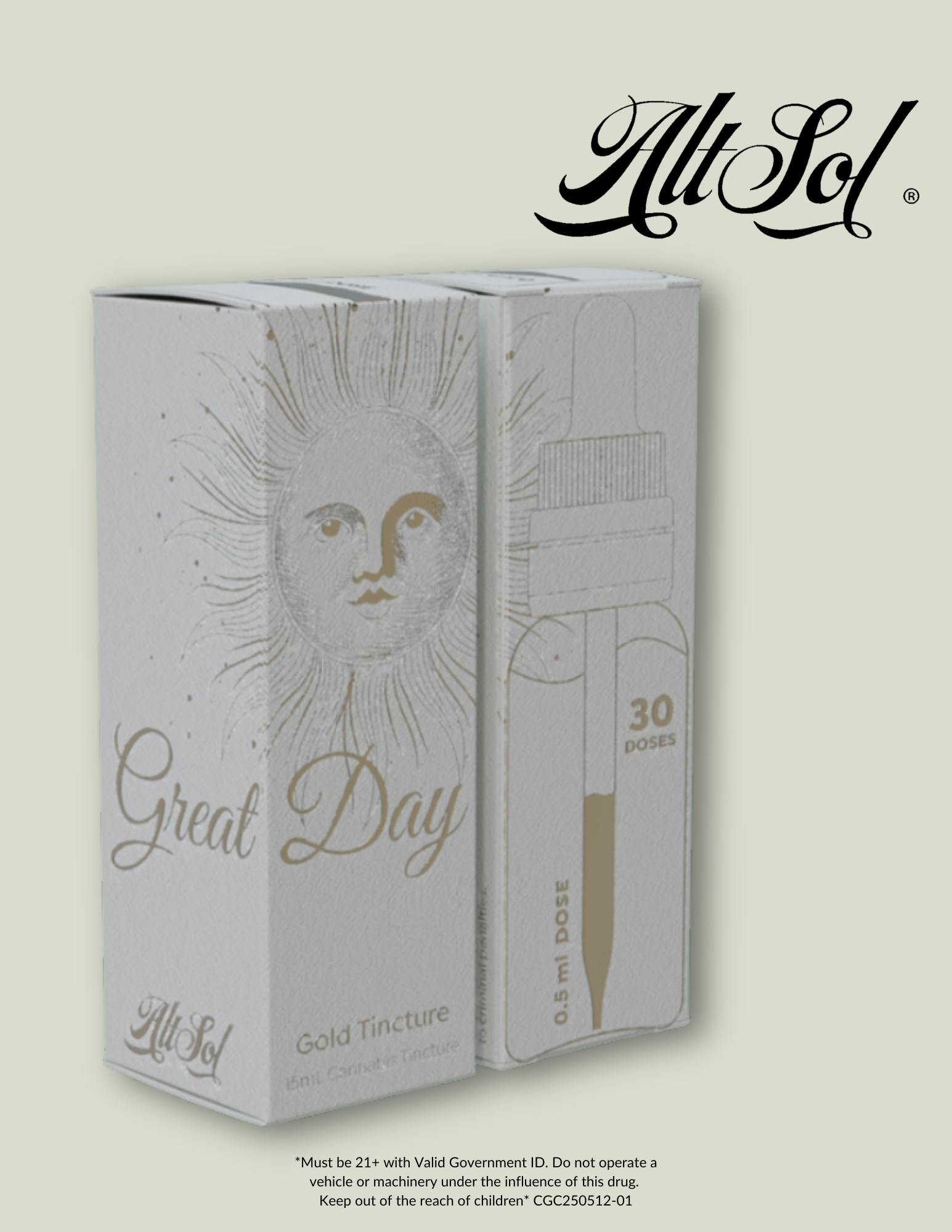 Great Day Sativa Mct Tincture 15ml