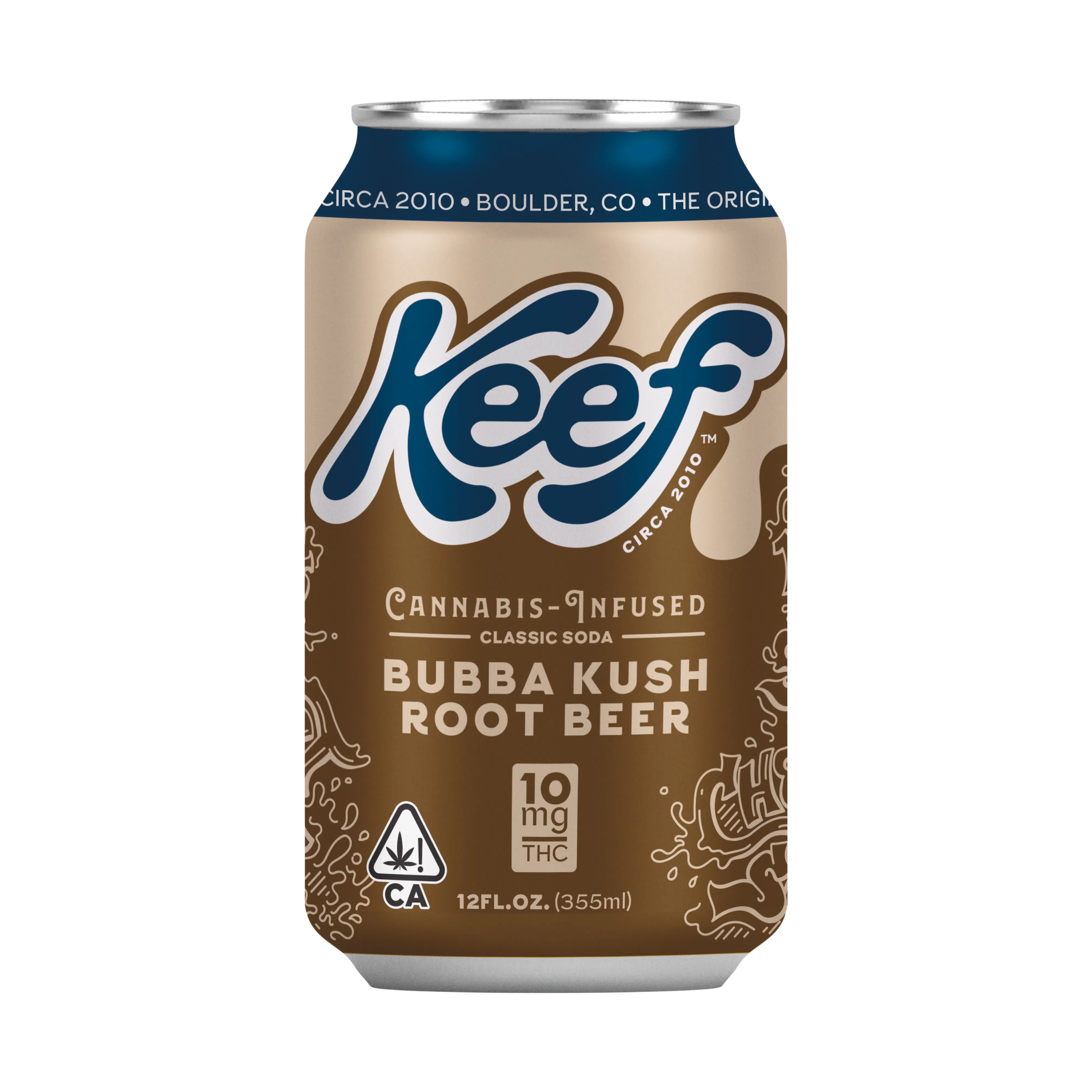Keef Classic Soda Bubba Kush Root Beer | 10mg | Harborside (Oakland)