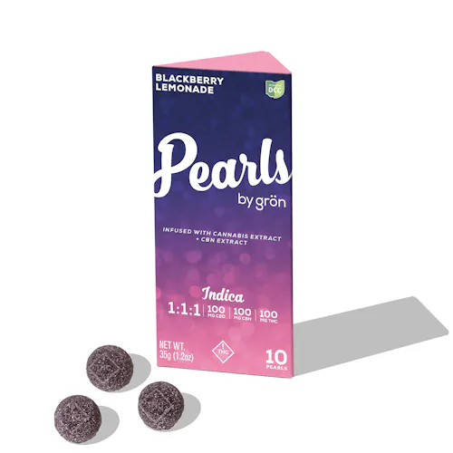 Grn 1:1:1 Blackberry Lemonade Pearls – Sleepy Indica-active
