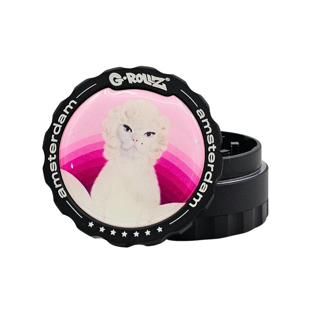 G-rollz - metal grinder - 53mm - 3pc - pets rock 'diamonds'