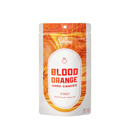 Blood Orange Hard Candies | Distillate | 100mg-1
