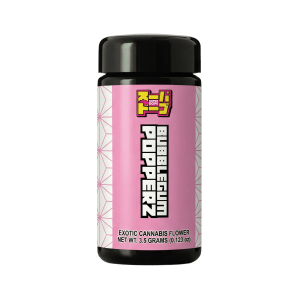 Super Dope Bubblegum Popperz 3.5g Premium Flower