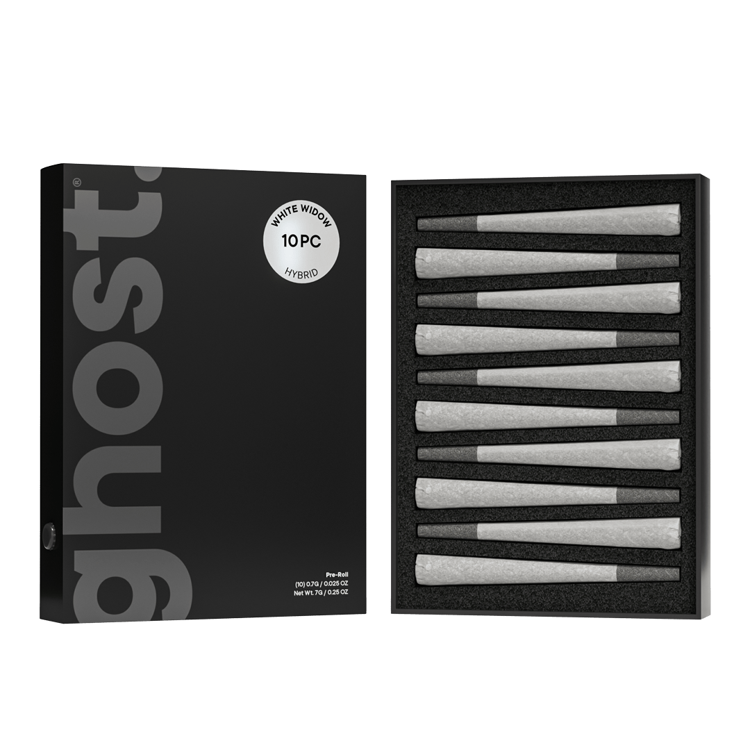 Ghost White Widow 10pk 7g Pre-Rolls