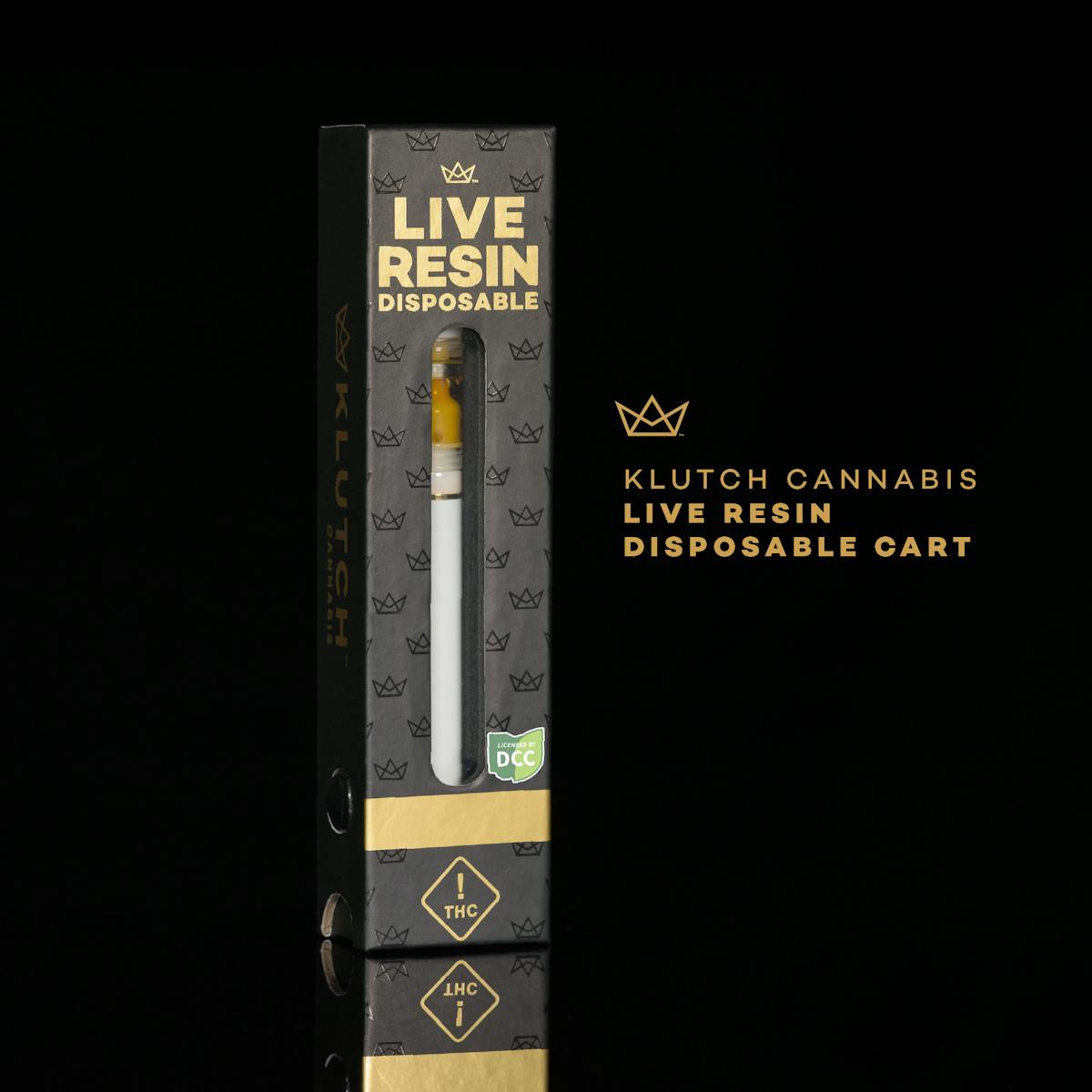 Lemon Granita Live Resin Disposable Vape | .5g Vaporizers | Klutch |