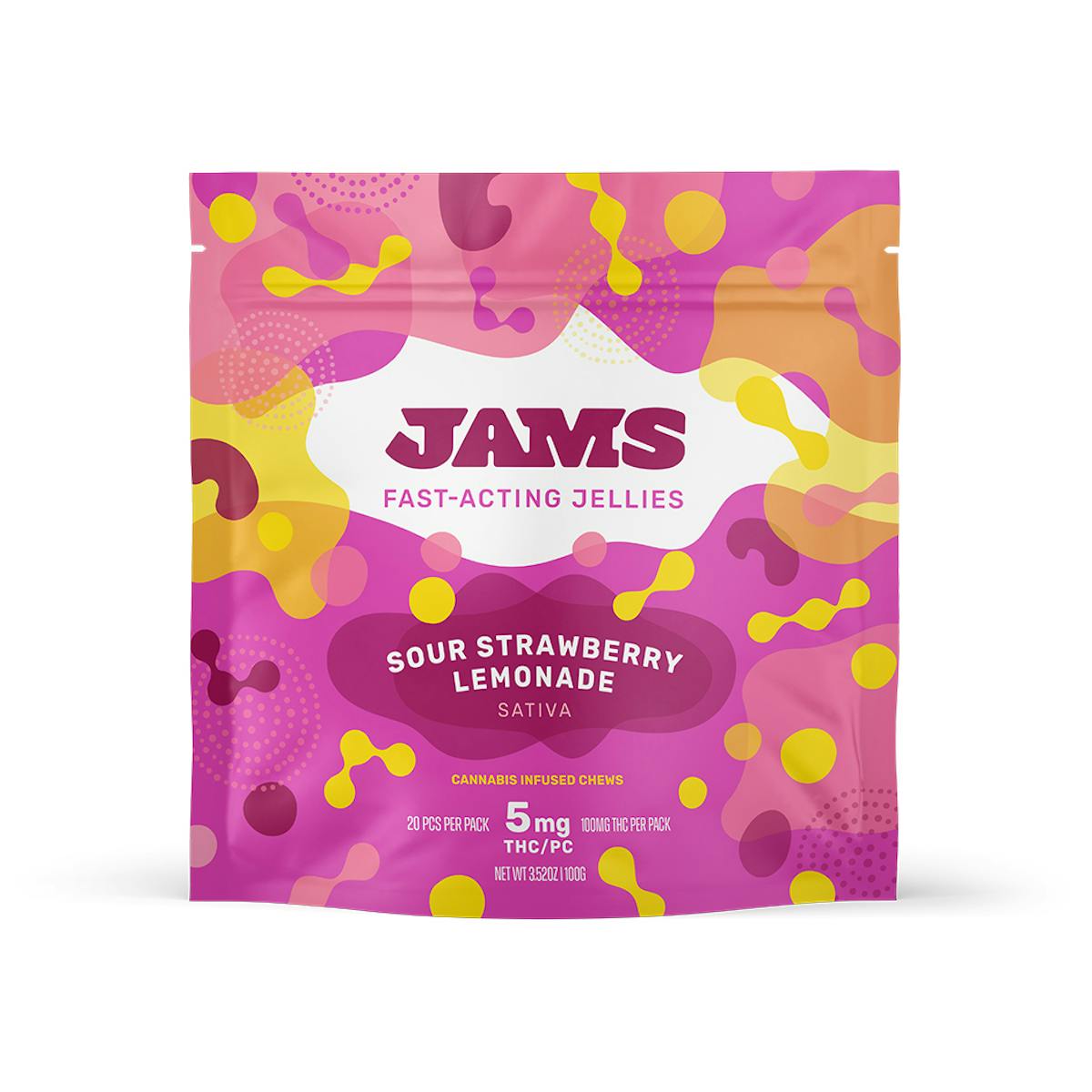 Image of Sour Strawberry Lemonade FA Gummies | (5mg/20ct)