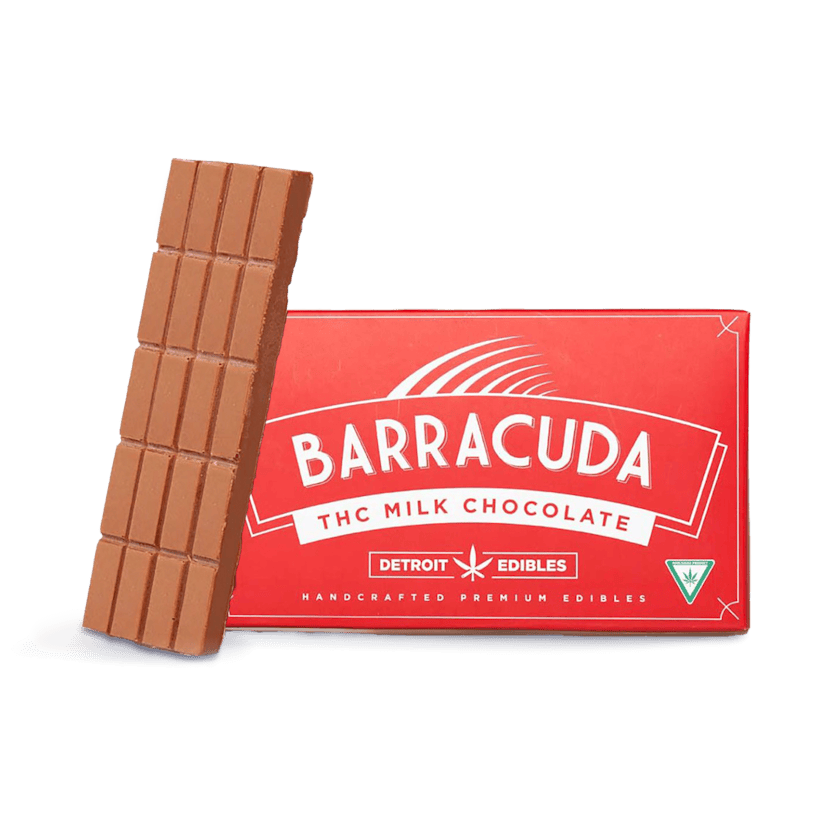 Detroit Edibles | Barracuda Bar - 200mg - Milk Chocolate