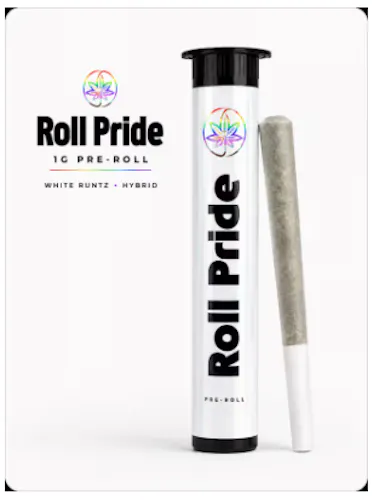Roll Pride White Runtz 1g Pre Roll-H-active