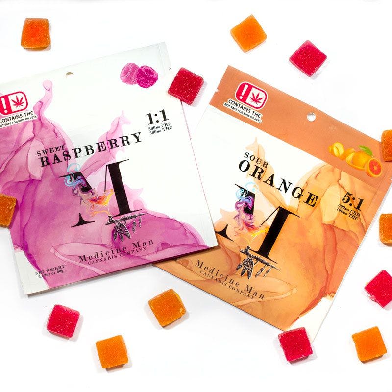 MedMan Gummies - SOUR Mango