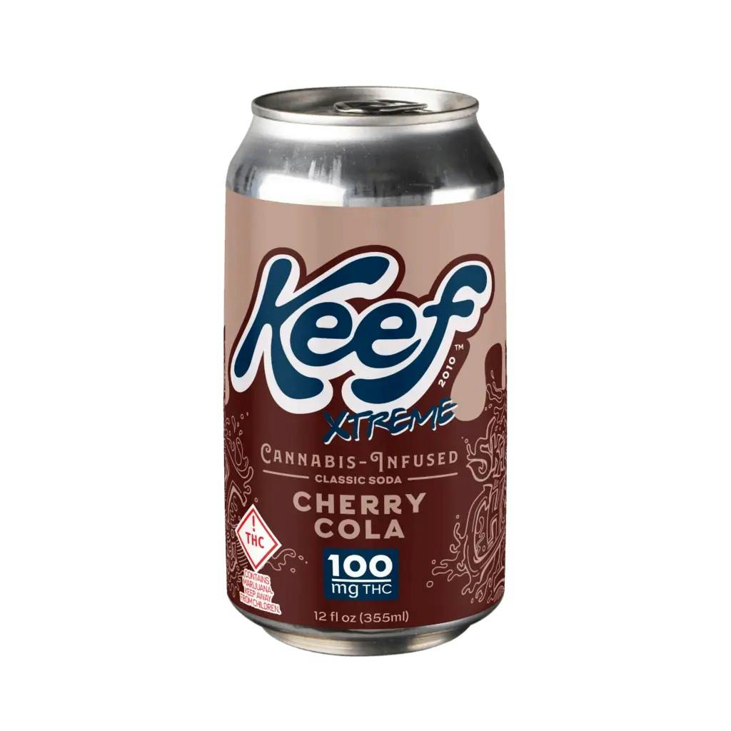 Keef KEEF SODA | CHERRY COLA - XTREME | 100MG — EDIBLES