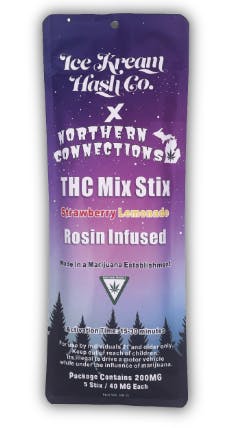 Product: Strawberry Lemonade | 40mg x 5pk | Mix Stix | Northern Connections